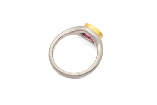 Pinkfarbener Turmalin-Ring